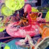 Zabawy w basenie - 130x180cm