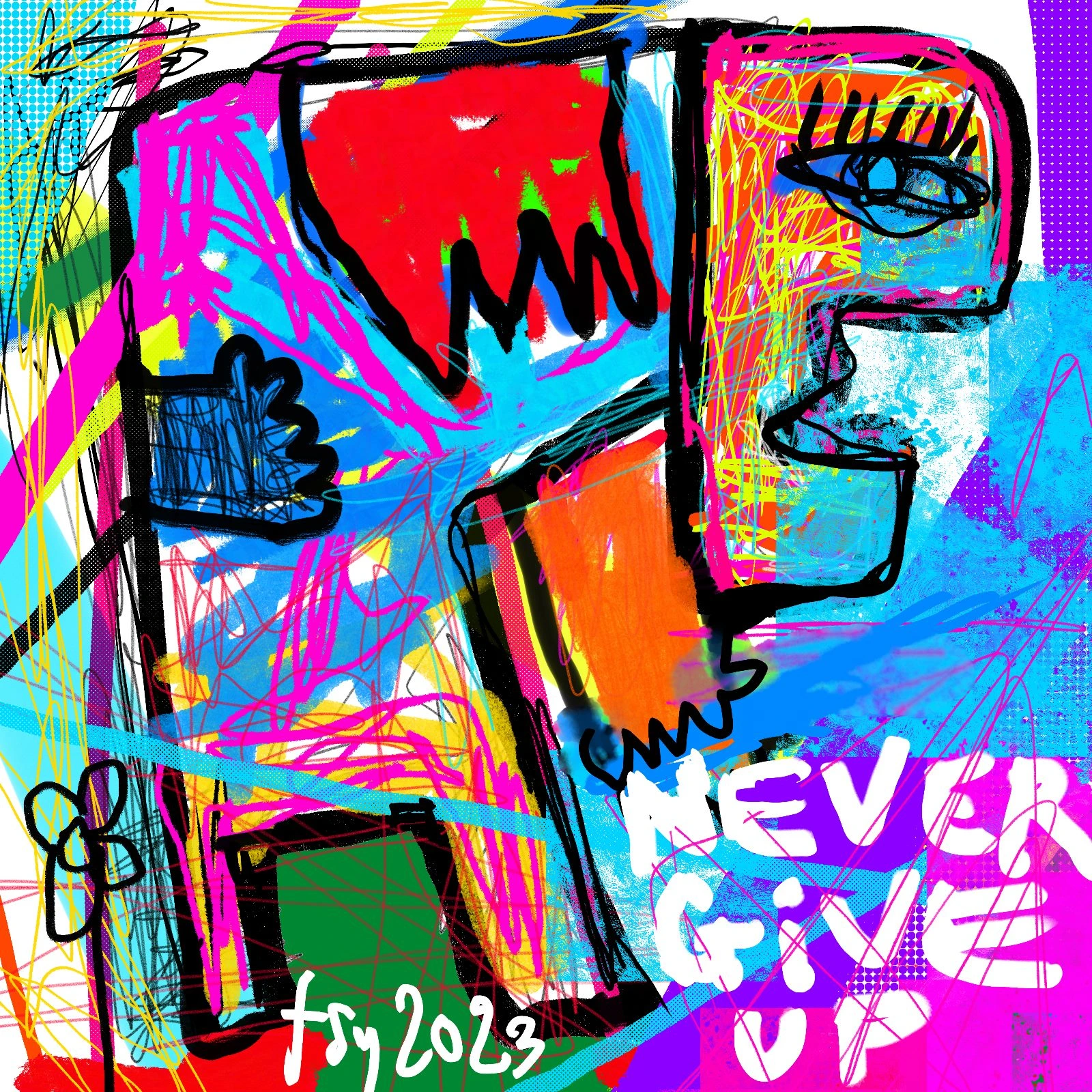 NEVER GIVE UP