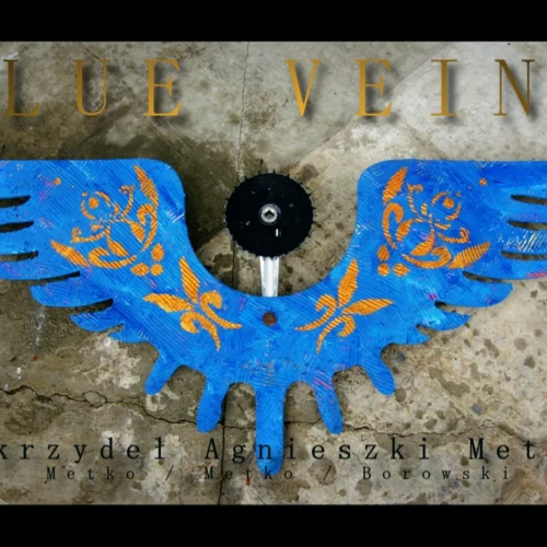 BLUE VEINS - The Infinity of Wings by Agnieszka Metko